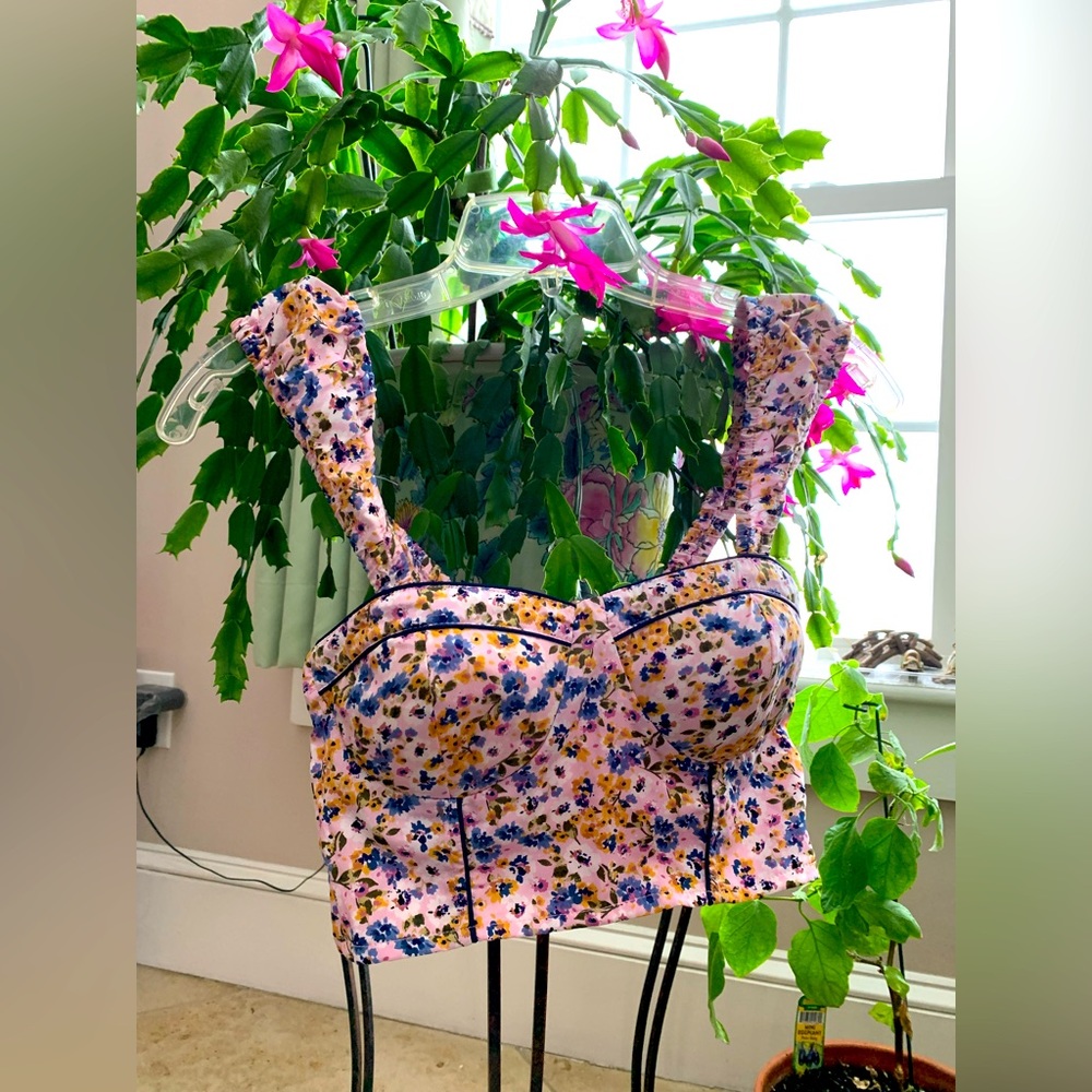Corset crop top
